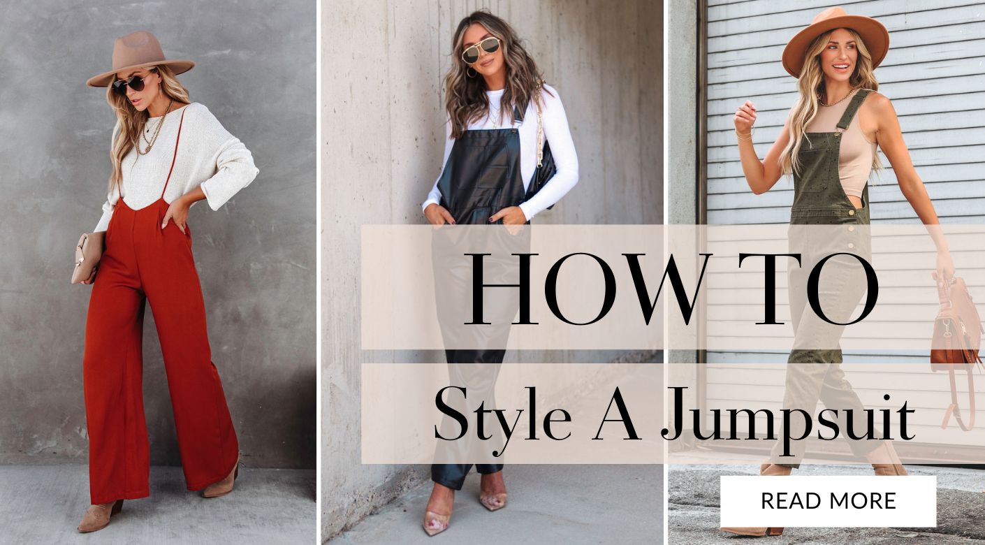 How to Wear a Jumpsuit, How to Style a Jumpsuit, New Ways to Wear a Jumpsuit
