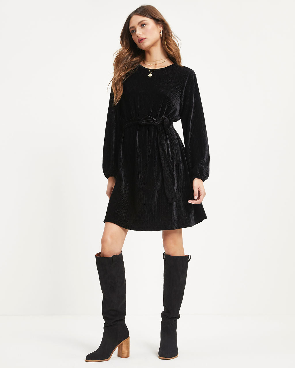 Harlyn on sale velvet dress