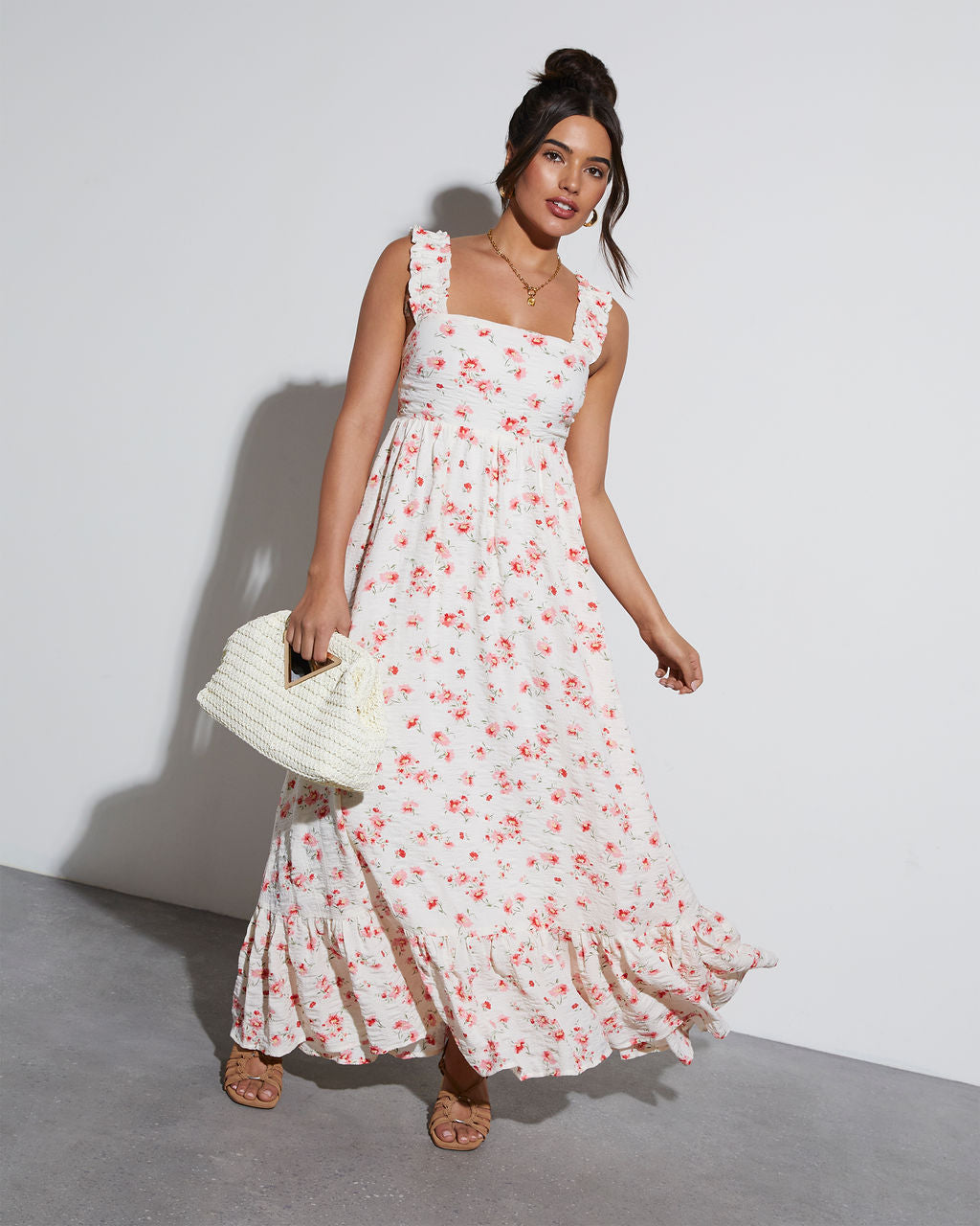 Cottagecore Floral Maxi Dress – VICI