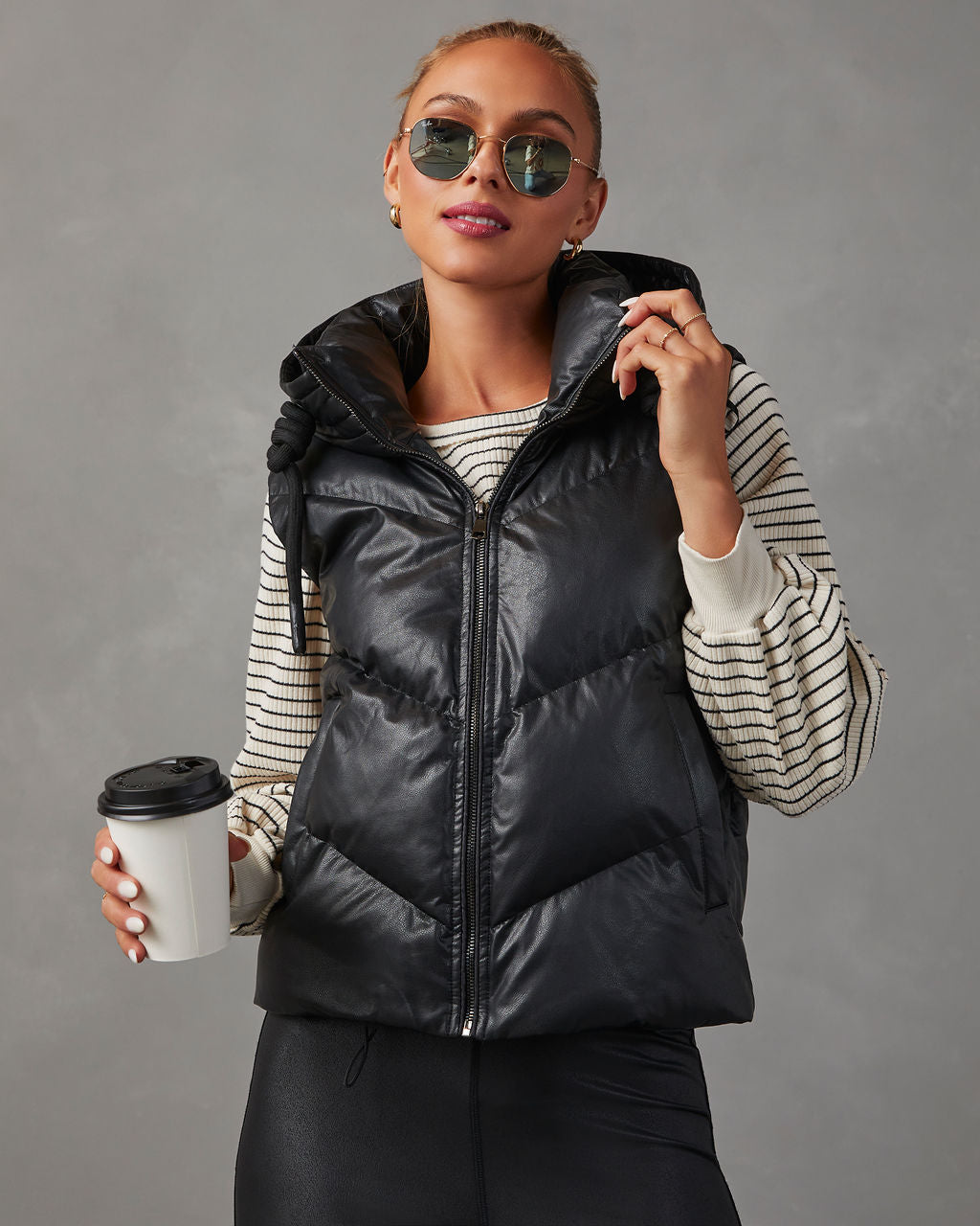 Hooded Puffer Vest