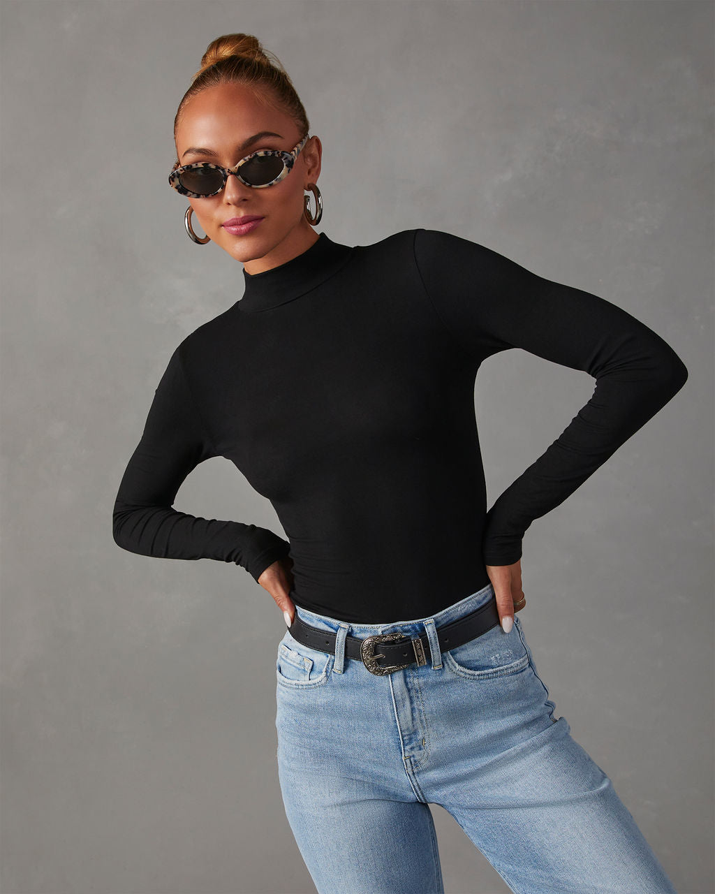 Day To Day Turtleneck Knit Top – VICI