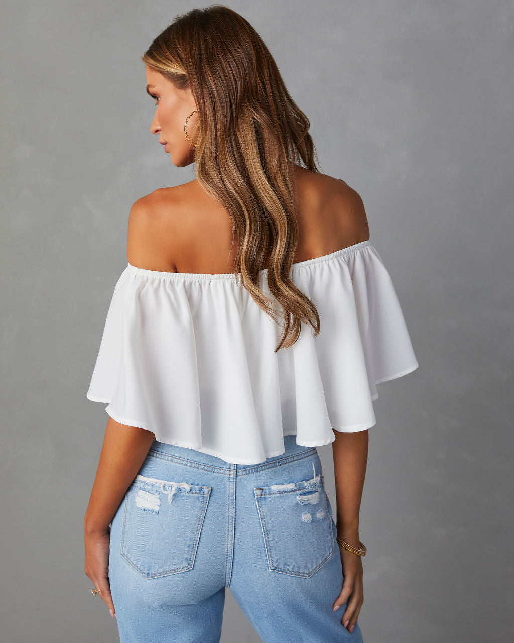 Slow Kiss Off The Shoulder Top – VICI