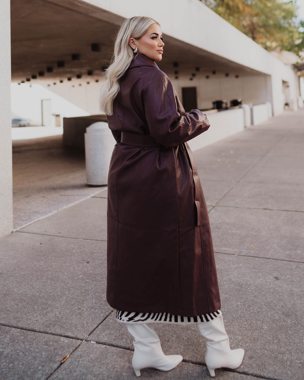 Joan vass on sale suede trench coat