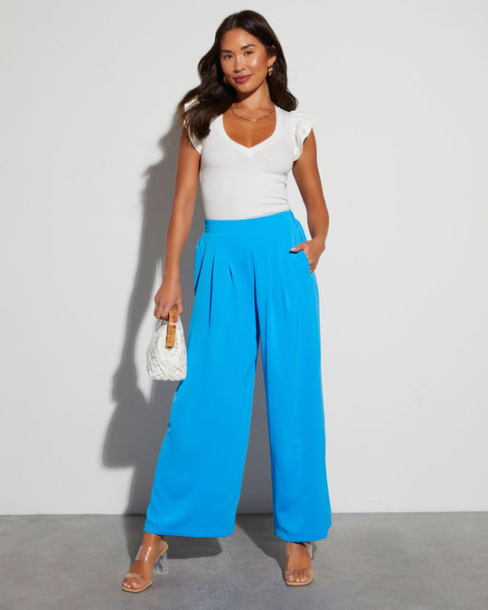 Banks Wide Leg Trouser Pants – VICI