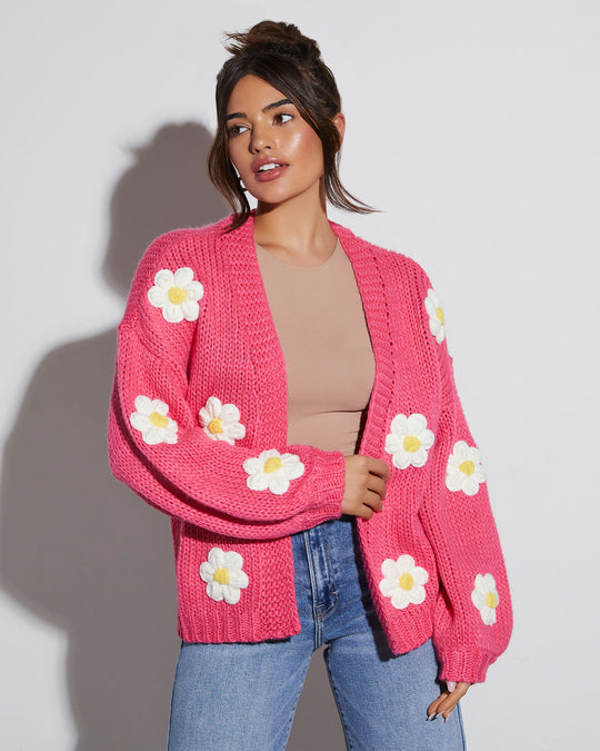 Oversized Knitted Cardigan