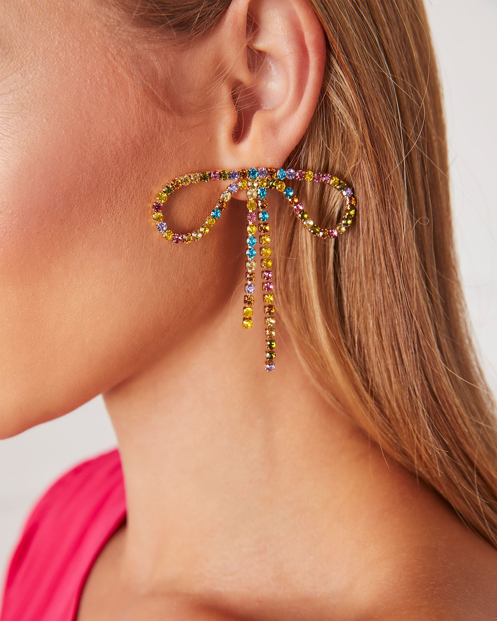 Colorful sale drop earrings