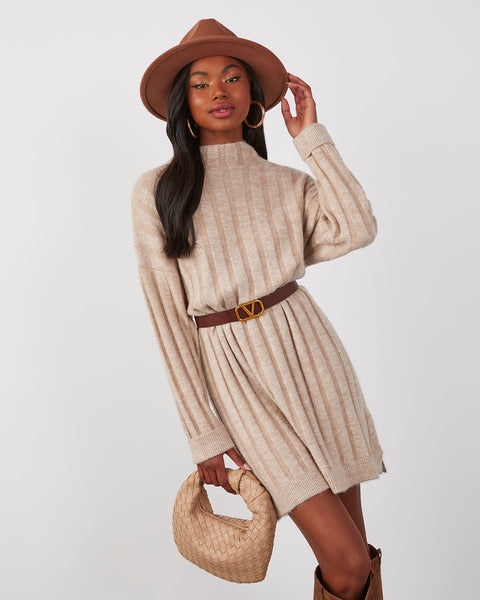 Taupe jumper clearance dress