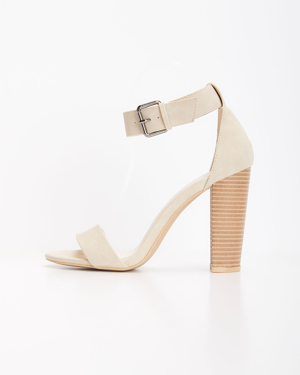 Aeyde | ELISE Creamy Leather Heeled Sandal