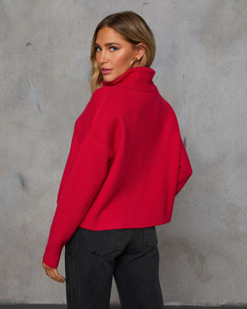 Vici popular red sweater