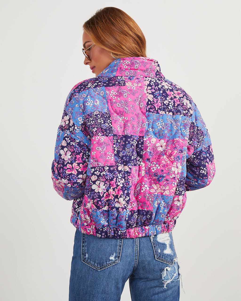 Fiona Floral Puffer Jacket – VICI