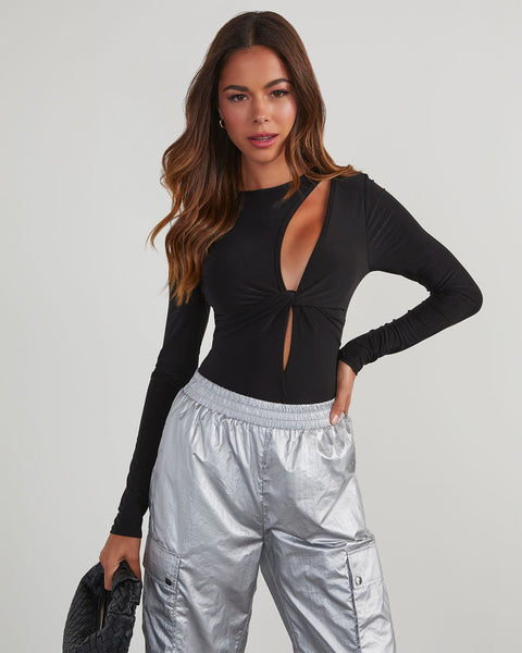 Kamara Cutout Twist Front Bodysuit – VICI