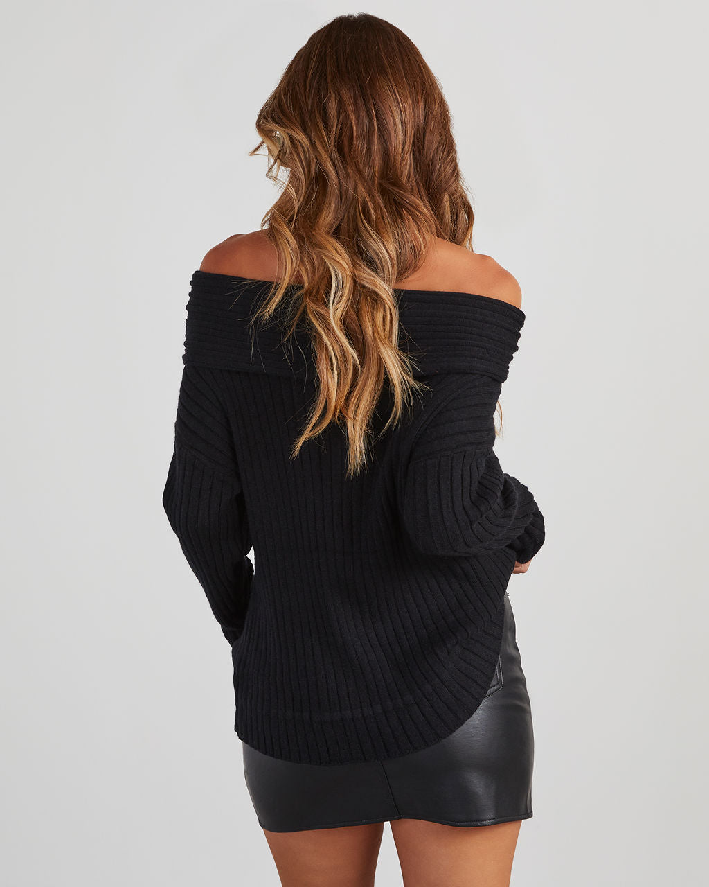 Tarol Off The Shoulder Slouch Sweater – VICI