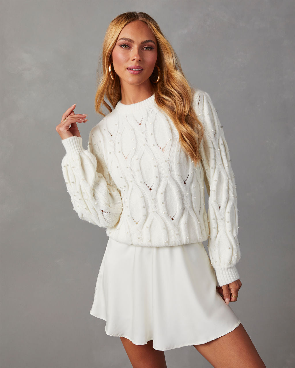 Embellished sweaters clearance