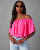 Slow Kiss Off The Shoulder Top – VICI